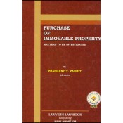 Lawyers' Law Book's Purchase of Immovable Property - Matters to be Investigated by Adv. Prashant T. Pandit